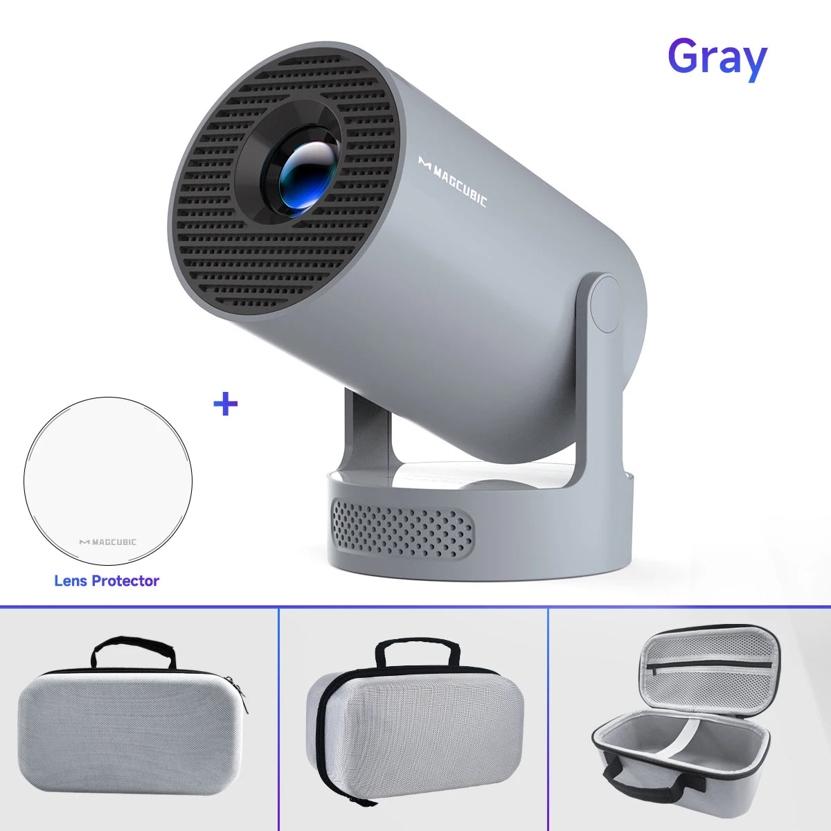 Magcubic Projector HY300 PRO + 4K Android 11 Dual Wifi6 Allwinner H713 BT5.4 1080P 1280*720P Home Cinema Outdoor Projetor