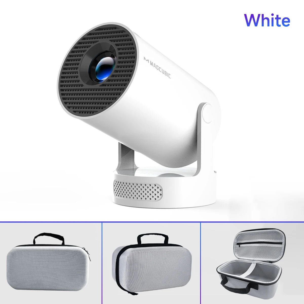 Magcubic Projector HY300 PRO + 4K Android 11 Dual Wifi6  Allwinner H713 BT5.4 1080P 1280*720P Home Cinema Outdoor Projetor
